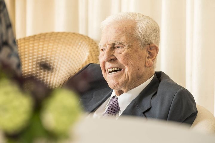 Kurt Sanders, ehemaliger Vorstandsvorsitzender und Ehrenmitglied des Kinderhospital-Verein