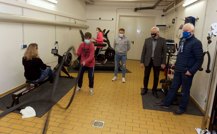 Neuer Fitnessraum eröffnet