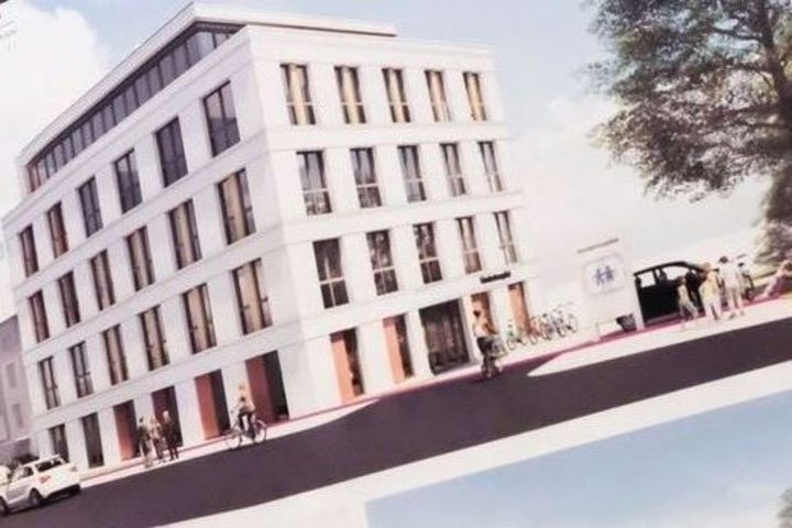 Grafik vom Neubau des SPZ